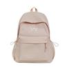 Schoolbag College Student Backpack Junior High School Student Computer Bag Korean Version Simple Girl Bow School Bag Large Capacity Backpack Female
