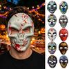 Festival-Kostümzubehör Tag der Toten Totenkopfmaske, Halloween Zucker Vollgesichts-Realistische Maske für Erwachsene Maskenball-Party-Accessoire Cosplay,