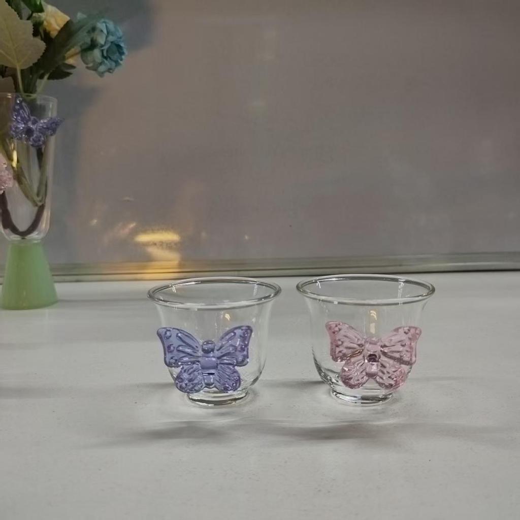 High Borosilicate Glass Teapot, Kung Fu Style Flower Design, Women's Household Kettle, In Stock