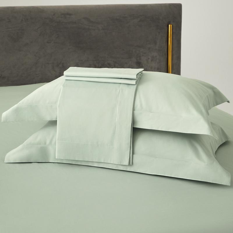 Premium Long-Staple Cotton Pillowcase Set - 100% Pure Cotton, Solid Color, 48x74cm (2-Pack)