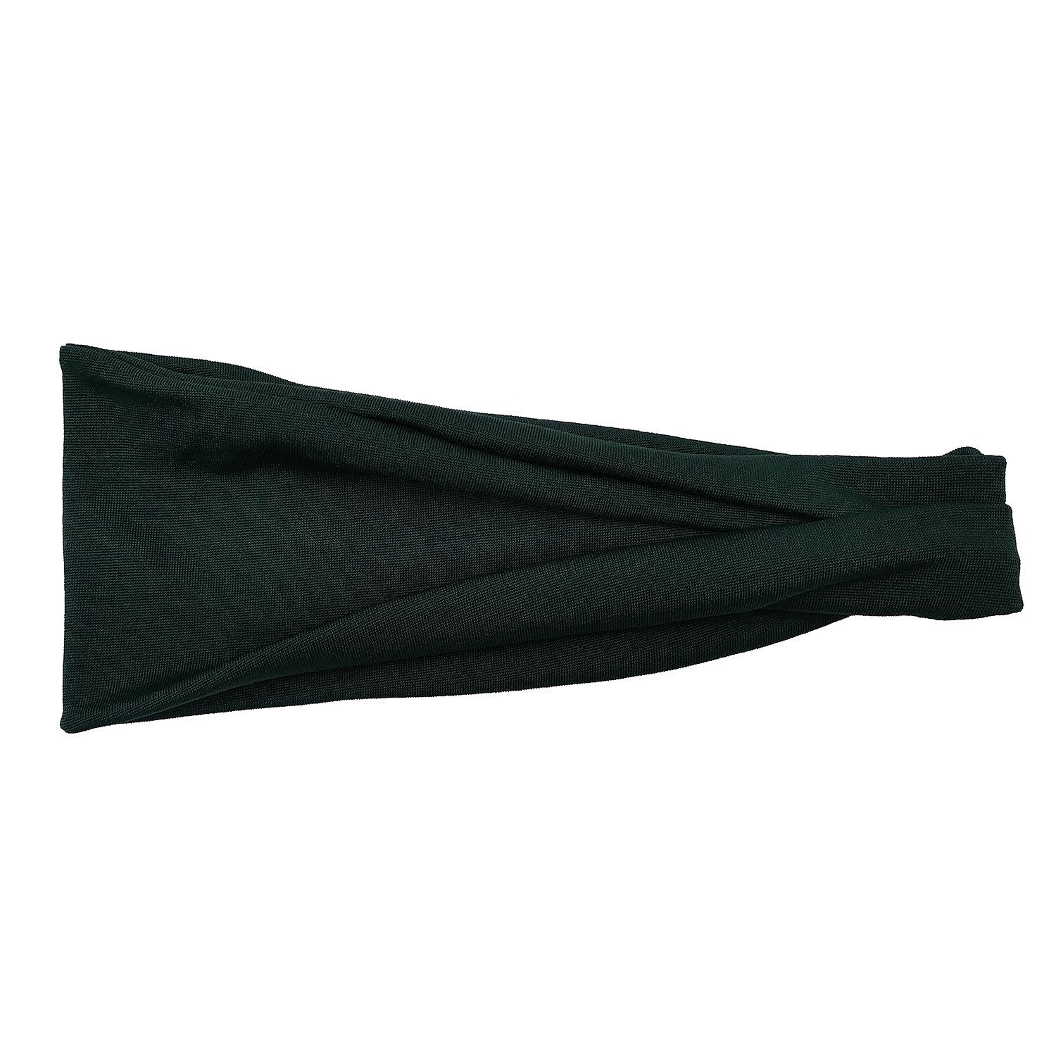 

Женские однотонные эластичные повязки для волос, повязка на голову для йоги, модный тюрбан, обруч для макияжа, винтажная повязка на голову, аксессуары для волос