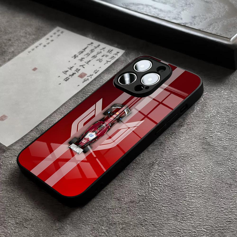 C-Charles L-Leclerc 16 Phone Case For iPhone 18 17 16 Pro Max 15 Plus 14 Pro 12 11 13 Mini X XR XS Max SE Glass Cover