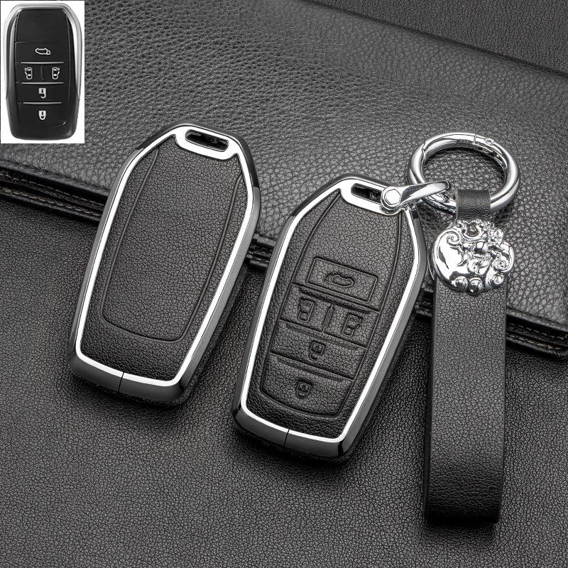 Full-Cover Metal Key Case for Toyota Corolla, RAV4, Rongfang, Wilanda, Levin, Camry