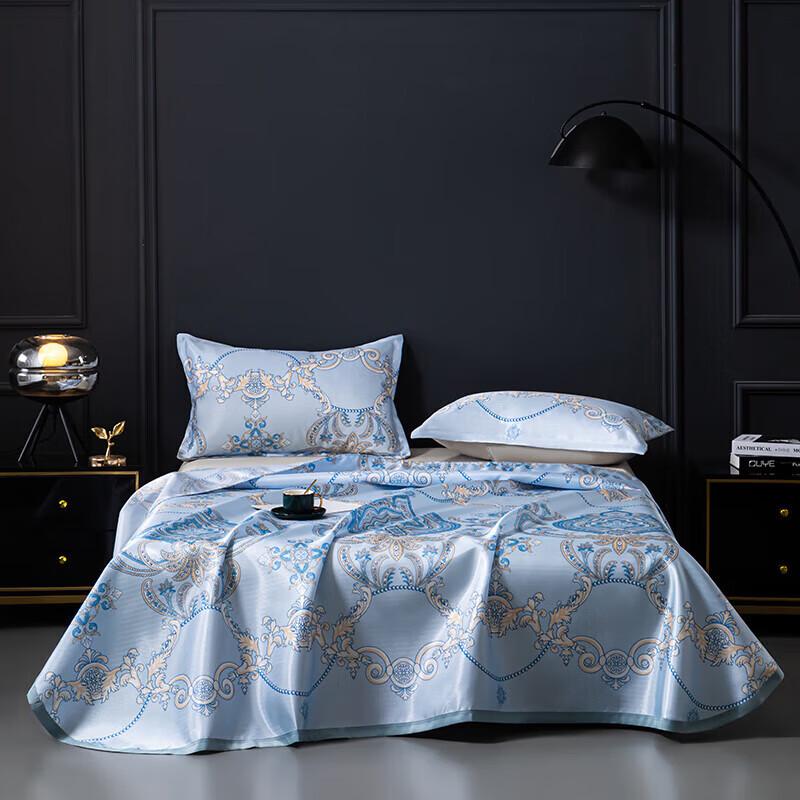 New Chinese Style Ice Silk Cooling Mat 3-Piece Set