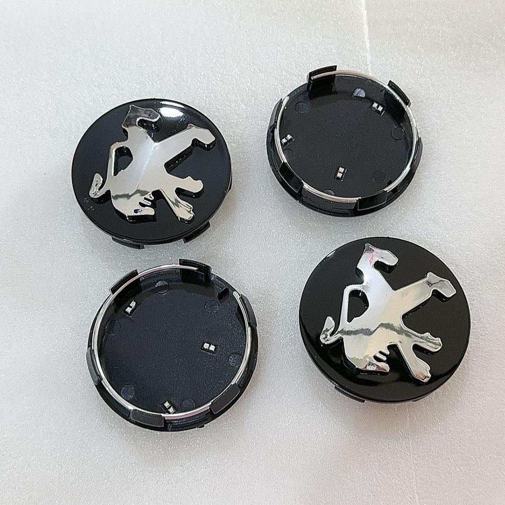 4Pcs 60mm Wheel Center Hub Cap For Peugeot