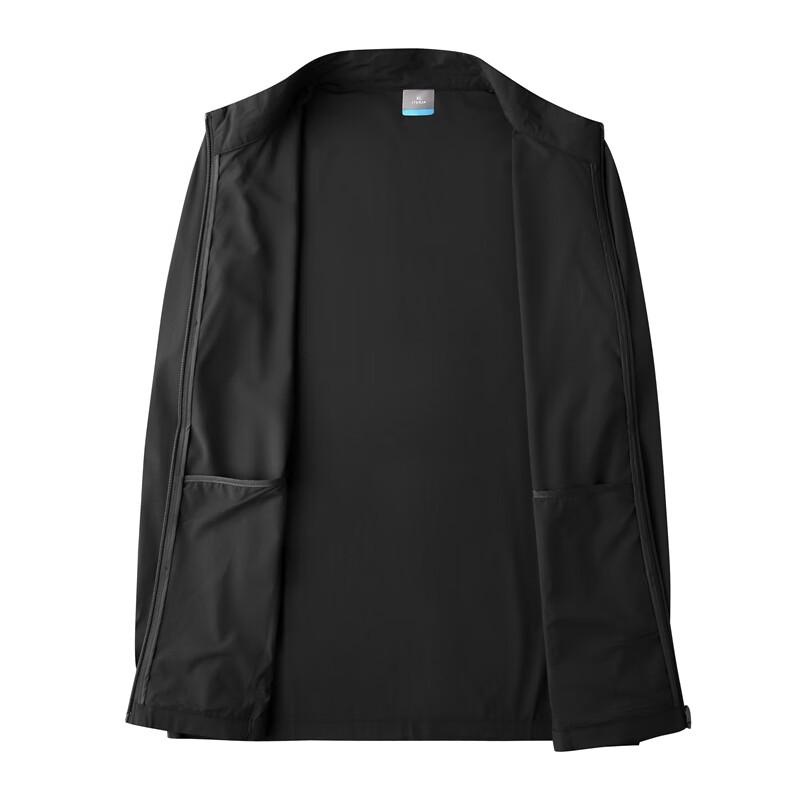 Men's Plus Size Lightweight Summer Stand Collar Jacket