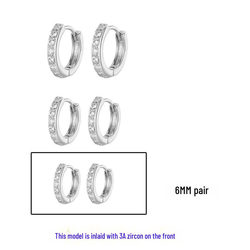 

Простые серьги-кольца с бриллиантами и цирконами — классика, удобство и хит продаж Copper
