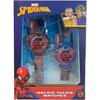Montre 2 en 1 Talkie WALKIE Spiderman - Distance 200metres - Fonctione montre, date et alarme - chargeur USB inclus