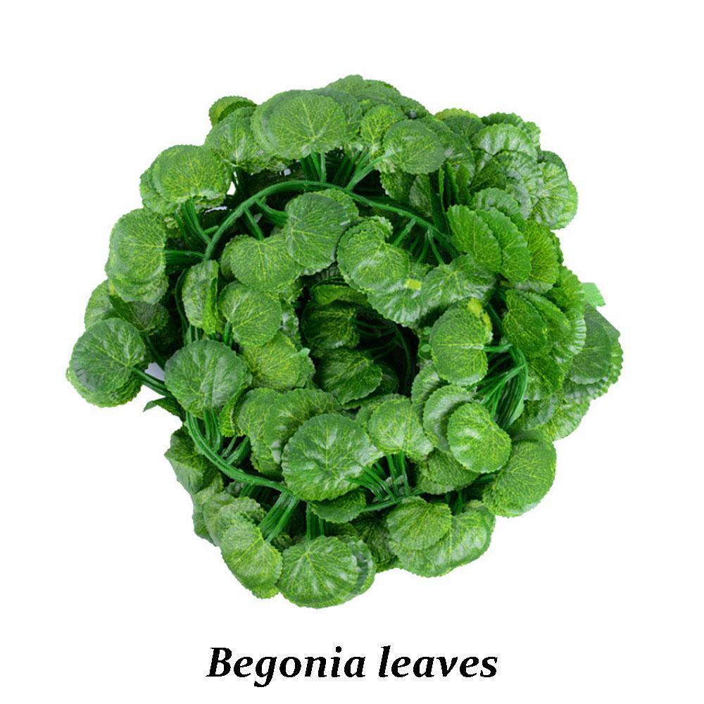 12/6/1pcs/Pack Artificial Liana Vine Wall Hanging Fake Plants Ivy String Leaves for Home Outdoor Garden Wedding Party Decoration