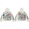 Saint Michael Streetwear Hoodie 3D Print Loose Fit Hip Hop Sweatshirt Teens