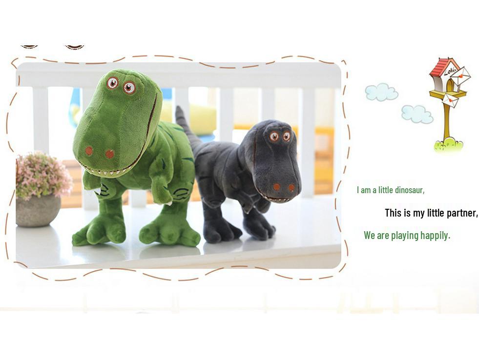 Children's Day & Birthday Gift: Dinosaur T. Rex Plush Toy, Pillow, & Stuffed Animal for Girls