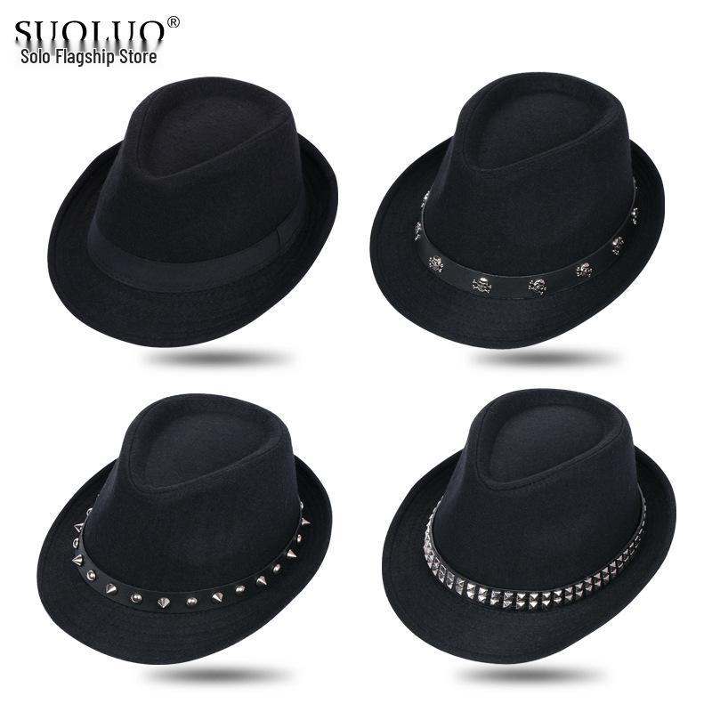 Trendy Retro Fedora - Unisex British Korean Style Jazz Cowboy Hat