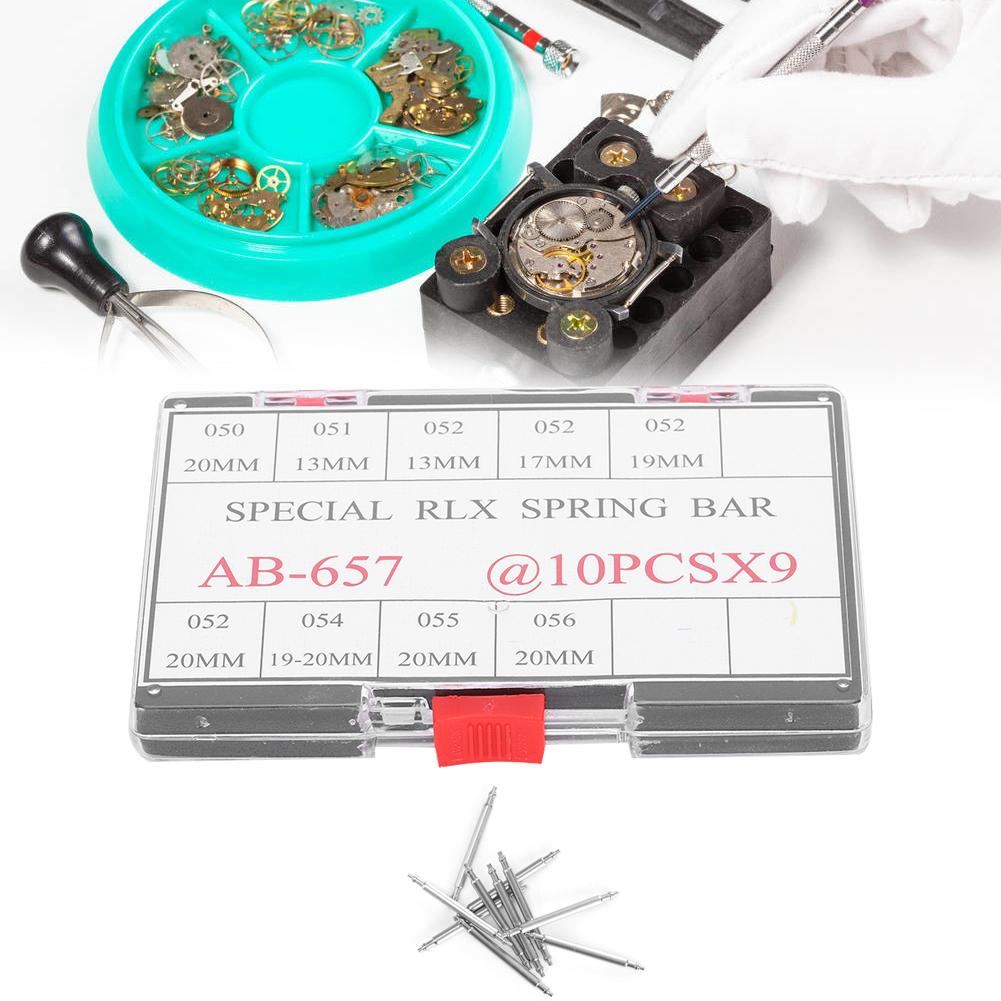 Watch Wrist Strap Spring Bars Strap Link Pins Watch Repairing Accessory Kit AB?657