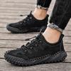 2025 neue Herrenschuhe Sommer vielseitig Sport atmungsaktiv rutschfest Wanderschuhe Mesh-Schuhe Herren Outdoor Freizeit Lederschuhe