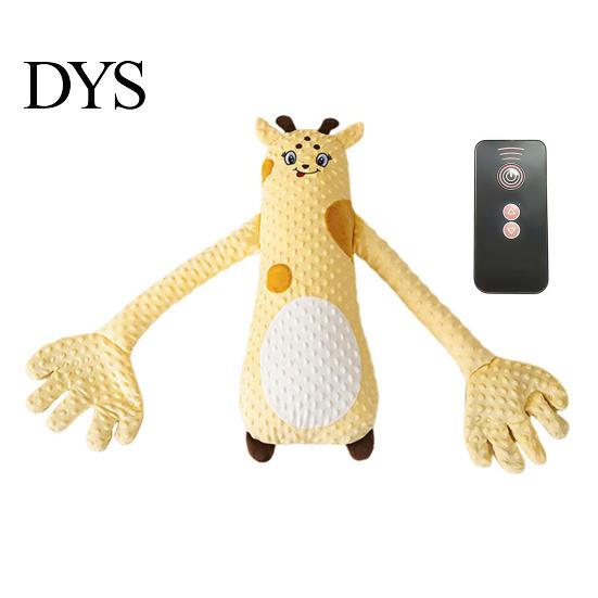 Rhythmic Gentle Pressure Doll Baby Soothing Sleep Hand Pillow with Adjustable Patting Modes Advanced Toy Soother Soft Plush Cuddle Buddy for