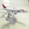 16CM Alloy Swiss Air Boeing 747 Model Airplane Toy Collectible
