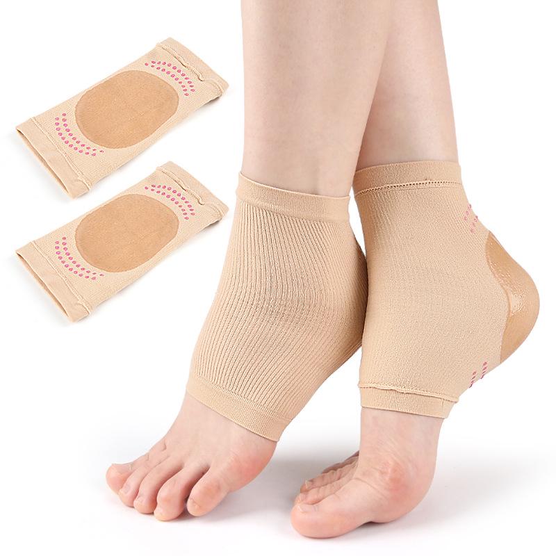 Anti-slip Gel Heel Protectors: Soft, Anti-wear Half Socks for Men & Women