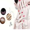 1yard/Piece 30Colors SS6-SS16 Glass Crystal Rhinestone Chain Silver Bottom Sew On Cup Chains  For Diy Garment Bags Decorations