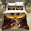 3D Phoenix Printed Bedding Sets Exquisite Bed Supplies Set Duvet Cover Bed Comforter Set Bedding Set Luxury Birthday Gift