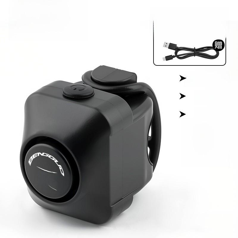 Bicycle Electronic Bell With Abs Material For Mountain And Fixed Gear Cycling Enthusiasts