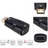 Female VGA Output HDMI To VGA Converter Male HDMI Input HDMI To Audio Adapter HDMI To VGA Adapter