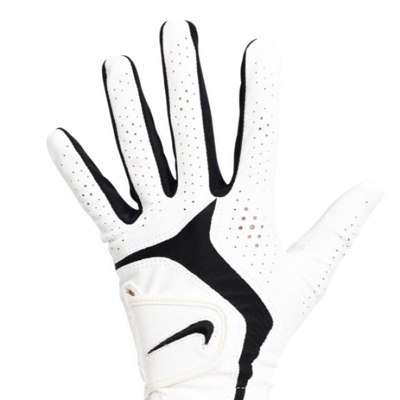 Nike Golf Korea Durafeel X Durafil Natural Leather Synthetic Leather White Golf Gloves 1 Pcs