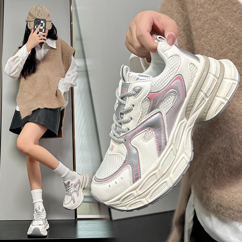 Ins neue Vater-Schuhe Herbst Student Lauf Sport Plateau Absatzsteigerung Freizeit Straßen-Schuhe