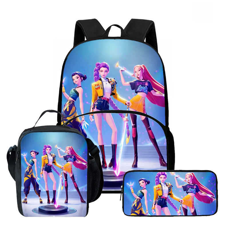 Kpop Witch Hunter Group Schoolbag High Definition Printing Casual Cross Border Light Backpack One Piece Hair
