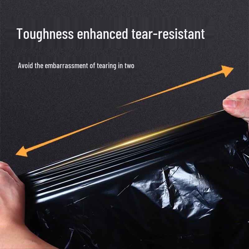 Houshi Extra Large Heavy Duty Flat-Mouth Garbage Bags