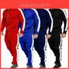 Premium 2pcs Mens Tracksuit Set With Zip Hooded Coat And Comfortable Joggers