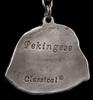 Pekingese, Pekinese, Peke - Necklace with Dog, Silver-plated Pendant for Dog Fan, Unique Jewelry by Art-Dog Brand