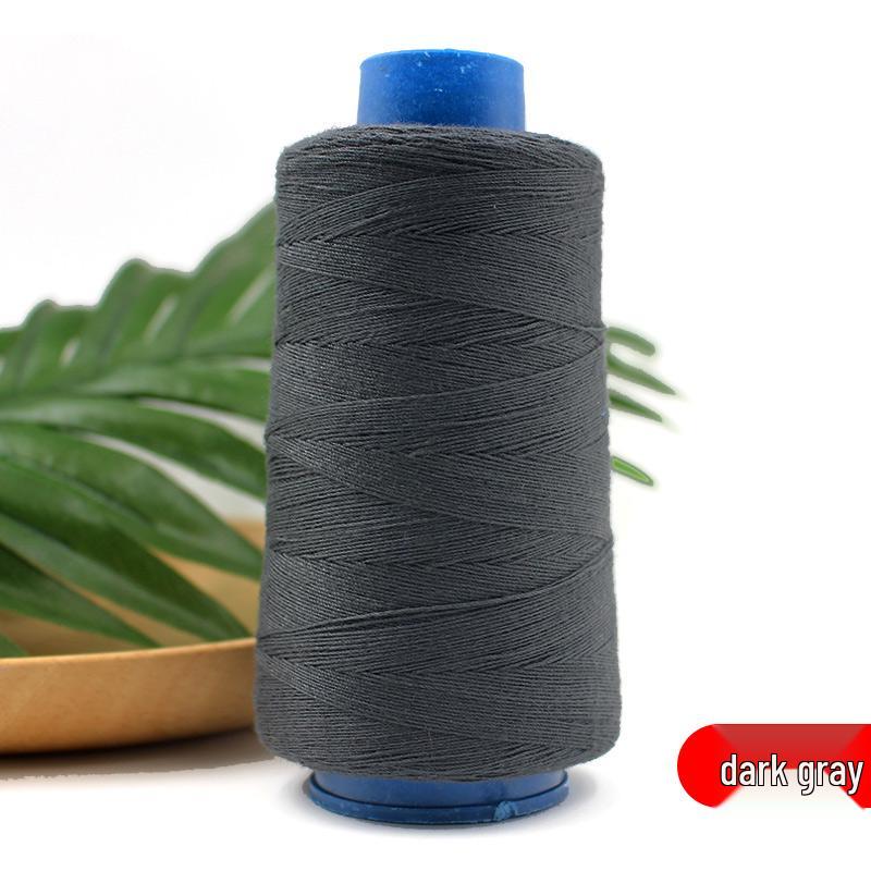 Polyester Sewing Thread: Black, White, Yellow - 203-Strand for Jeans, Canvas, Machine & Hand Sewing