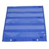 Tabella a Tasche Magnetica per Studenti 5 File Tasche Trasparenti Tabella a Tasche per Orario per Attività Domestiche e Scolastiche Blu