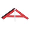 Carpenter Square Aluminum Alloy 90 Degree Multifunctional Rafter Square for Woodworking Projects Con