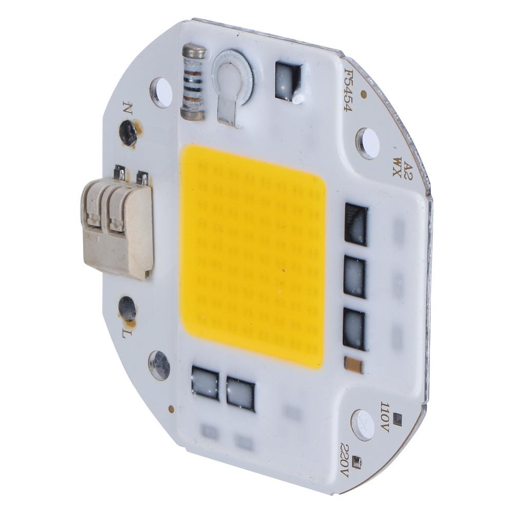 2pcs AC220V COB LED Bulb 50W Integrated Chip Light Source COB Chip Light  For DIY Indoor Lighting