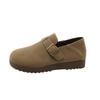 thick-soled all-inclusive thin Ken shoes women's spring and autumn retro one-pedal lazy shoes flat-soled women's shoes