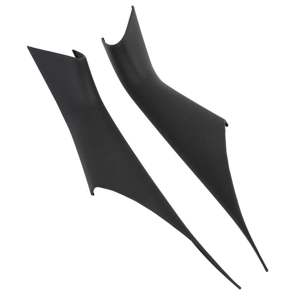 Paar Innentür-Ziehgriffabdeckungen Links Rechts Seite Mattschwarz Innentür-Ziehgriffabdeckung