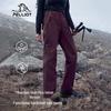 PELLIOT Unisex Fleece-Lined Waterproof Hiking Pants