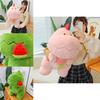Cute Dinosaur Plush Toy Creative Couple Dolls Stuffed Animal Lovely Doll Kids Pillow Wholesale Birthday Gift Characters)