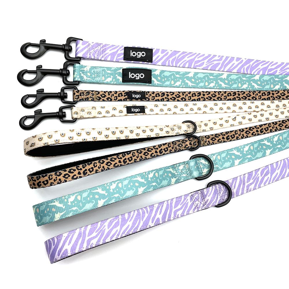 

2023 Производители Логотип бренда Неопрен Регулируемая шлейка для домашних животных Двусторонняя шлейка для собак