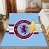 Aston Football Club Printed Office Carpet Chair Cushion  Entryway Rug, Rugs for Living Room, Bedroom Christmas gifts