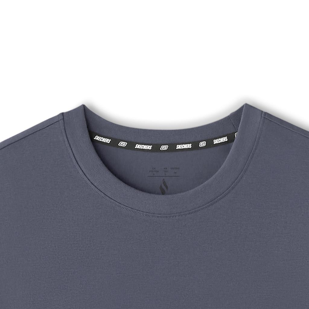 Skechers Solid Slim Fit Moisture-Wicking T-Shirt Women tops L226W123-026R