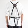 Pu Leather Apron Waterproof And Oil-Proof Apron Waist Wine Bottle Cover Outdoor Barbecue European And American Retro Crazy Horse Leather Apron