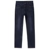 Winter Thick High-Quality Jeans Men'S Straight Leg Cotton Elastic Brushed Bottom Warm Business Casual Men'S Denim Pants
