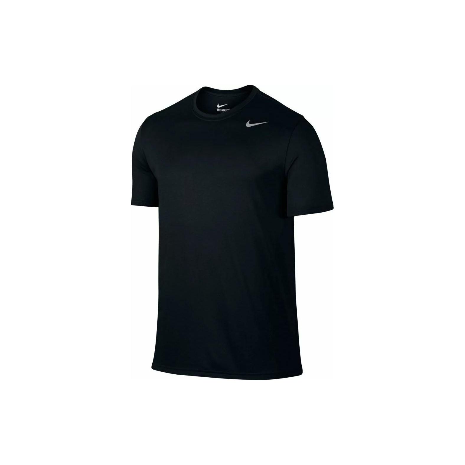 

Nike Solid Color Crew Neck Logo Short Sleeve T-Shirt Men Tops Black 718833-010 S