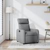 VidaXL Recliner, Chair with Footrest, Seat with Backrest and Armrests, Living Room Furniture, Modern, 374165