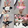 Style Korean Jinnew Plush Key Chain With Angel Demon Design For Decor Bag