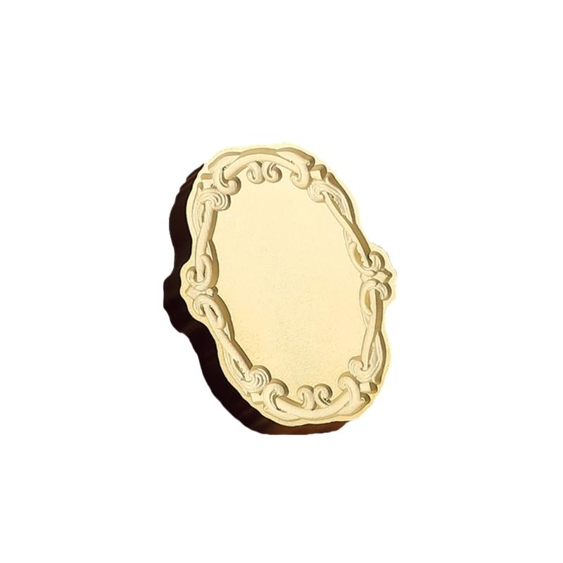 Matte Photo Frame Stamp Sealing Wax Stamp Head Fire Paint Lacquer Brass Seal Wax Stamp Head Envelope Wedding Invitation