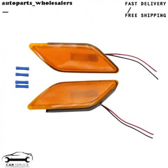 Paar Seitenmarkierungsleuchte Lampenbaugruppe Passend für Mercedes Benz W212 E-Klasse 4-türig