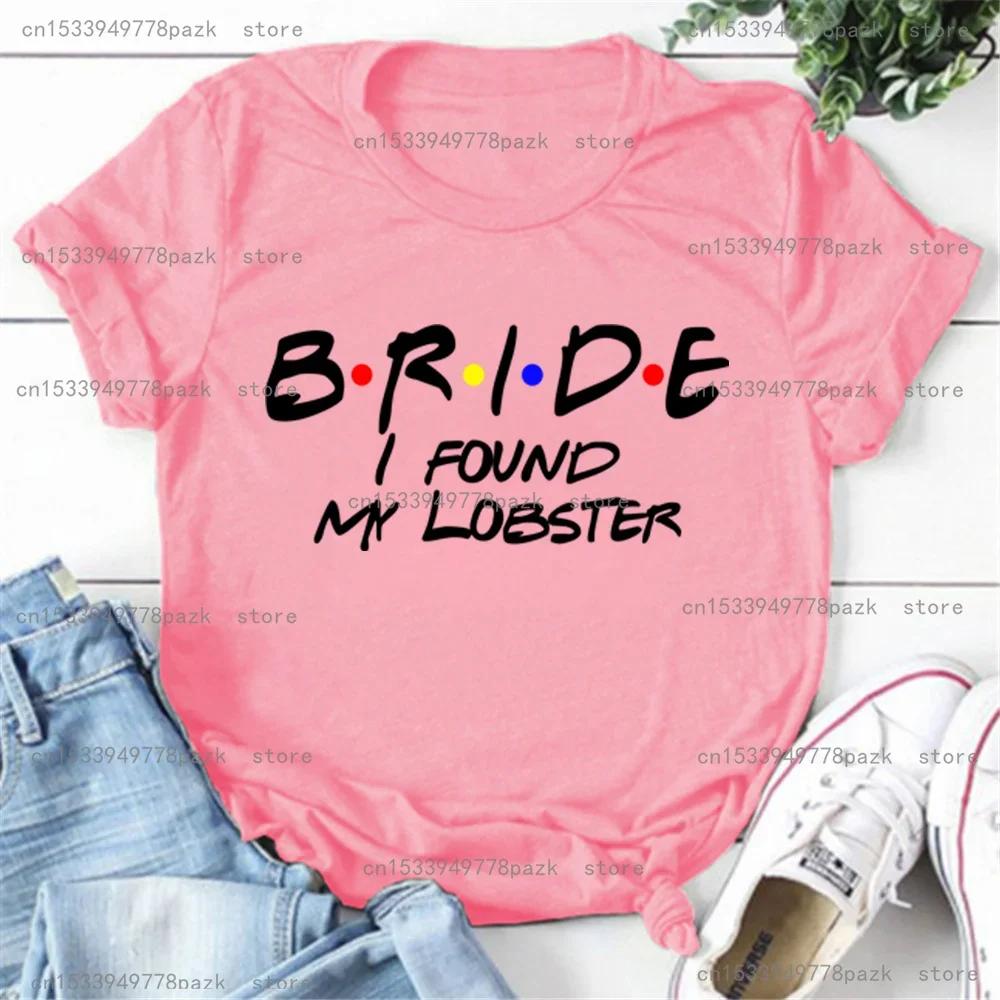 Bridesmaid Bride Squad T Shirt Hen Party Wedding Team Top I Do Crew Tees Happy Theme Friends Inspired Party T-shirt In Summer